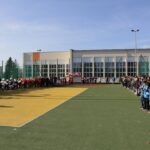 23.11.2016. Otwarcie zespołu boisk sportowych przy ZSO nr 15 w Kielcach / Wojciech Habdas / Radio Kielce