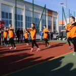 23.11.2016. Otwarcie zespołu boisk sportowych przy ZSO nr 15 w Kielcach / Wojciech Habdas / Radio Kielce