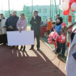 23.11.2016. Otwarcie zespołu boisk sportowych przy ZSO nr 15 w Kielcach / Wojciech Habdas / Radio Kielce