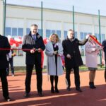 23.11.2016. Otwarcie zespołu boisk sportowych przy ZSO nr 15 w Kielcach / Wojciech Habdas / Radio Kielce