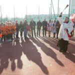 23.11.2016. Otwarcie zespołu boisk sportowych przy ZSO nr 15 w Kielcach / Wojciech Habdas / Radio Kielce