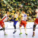 23.11.2016 Kielce. Vive Tauron Kielce pokonał po dogrywce Azoty Puławy w meczu 12. kolejki PGNiG Superligi piłkarzy ręcznych 39:38 / Wojciech Habdas / Radio Kielce