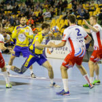 23.11.2016 Kielce. Vive Tauron Kielce pokonał po dogrywce Azoty Puławy w meczu 12. kolejki PGNiG Superligi piłkarzy ręcznych 39:38 / Wojciech Habdas / Radio Kielce