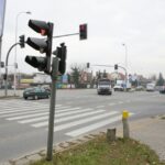 Kielce. Wypadek na ulicy Sandomierskiej (24 listopada 2016 r.) / Wojciech Habdas / Radio Kielce