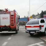 Kielce. Wypadek na ulicy Sandomierskiej (24 listopada 2016 r.) / Wojciech Habdas / Radio Kielce