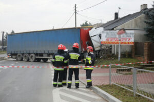 Kielce. Wypadek na ulicy Sandomierskiej (24 listopada 2016 r.) / Wojciech Habdas / Radio Kielce