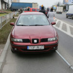 Kielce. Wypadek na ulicy Sandomierskiej (24 listopada 2016 r.) / Wojciech Habdas / Radio Kielce