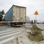 Kielce. Wypadek na ulicy Sandomierskiej (24 listopada 2016 r.) / Wojciech Habdas / Radio Kielce