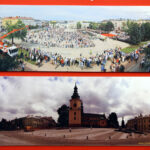 24.11.2016 Kielce. „Tak jest - fotopanoramy kieleckie” autorstwa Tadeusza Józefa Matuszaka w MDK / Wojciech Habdas / Radio Kielce