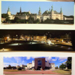 24.11.2016 Kielce. „Tak jest - fotopanoramy kieleckie” autorstwa Tadeusza Józefa Matuszaka w MDK / Wojciech Habdas / Radio Kielce