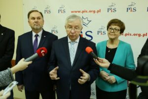 28.11.2016. Konferencja nowych władz Prawa i Sprawiedliwości / Wojciech Habdas / Radio Kielce