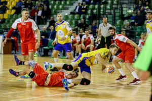 29.11.2016 Kielce. Fragment meczu Vive Tauron - Wybrzeże Gdańsk / Wojciech Habdas / Radio Kielce