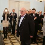 30.11.2016 Chęciny, Wręczenie tytułu Honorowego Obywatela Chęcin reżyserowi Jerzemu Hoffmanowi / Wojciech Habdas / Radio Kielce