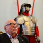 30.11.2016 Chęciny, Wręczenie tytułu Honorowego Obywatela Chęcin reżyserowi Jerzemu Hoffmanowi / Wojciech Habdas / Radio Kielce