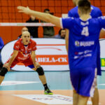 30.11.2016 Kielce. Siatkarze Effectora Kielce przegrali 2:3(17:25, 17:25, 27:25, 25:21, 10:15) z MKSem Będzin w meczu 11. kolejki PlusLigi siatkarzy. / Wojciech Habdas / Radio Kielce