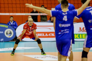 30.11.2016 Kielce. Siatkarze Effectora Kielce przegrali 2:3(17:25, 17:25, 27:25, 25:21, 10:15) z MKSem Będzin w meczu 11. kolejki PlusLigi siatkarzy. / Wojciech Habdas / Radio Kielce