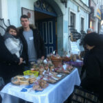 Jędrzejów. Jarmark Bożonarodzeniowy na dziedzińcu Muzeum Przypkowskich (17 grudnia 2016) / Radio Kielce