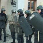 OMPiO. Rekonstrukcja dotycząca wydarzeń stanu wojennego (13 grudnia 2016) / Marlena Płaska / Radio Kielce