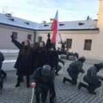 OMPiO. Rekonstrukcja dotycząca wydarzeń stanu wojennego (13 grudnia 2016) / Marlena Płaska / Radio Kielce