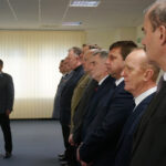 Kielce. Uroczyste wprowadzenie komendantów powiatowych policji (16 grudnia 2016) / Wiktor Dziarmaga / Radio Kielce