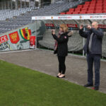 Kielce. Kierownicy drużyn młodzieżowych z wizytą na Kolporter Arena (2 grudnia 2016) / Piotr Michalski / Radio Kielce