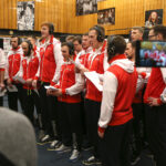 Radio Kielce. Szczypiorniści śpiewali kolędy (17 grudnia 2016) / Piotr Michalski / Radio Kielce