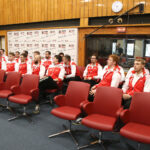 Radio Kielce. Szczypiorniści śpiewali kolędy (17 grudnia 2016) / Piotr Michalski / Radio Kielce