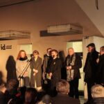 Wiceminister Piotr Gliński na wernisażu wystawy Fair Building (9 grudnia 2016) / Włodzimierz Batóg / Radio Kielce