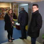 Kielce. Kierownicy drużyn młodzieżowych z wizytą na Kolporter Arena (2 grudnia 2016) / Piotr Michalski / Radio Kielce