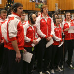 Radio Kielce. Szczypiorniści śpiewali kolędy (17 grudnia 2016) / Piotr Michalski / Radio Kielce