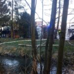 05.12.2016 Tarnawa. Pożar hali produkcyjnej / Ewa Pociejowska - Gawęda / Radio Kielce