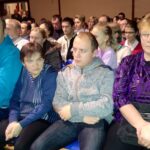 08.12.2016. "Spotkania bez barier" - paczki świąteczne dla niepełnosprawnych w Wodzisławiu / Ewa Pociejowska-Gawęda / Radio Kielce