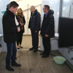 Kielce. Kierownicy drużyn młodzieżowych z wizytą na Kolporter Arena (2 grudnia 2016) / Piotr Michalski / Radio Kielce