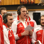 Radio Kielce. Szczypiorniści śpiewali kolędy (17 grudnia 2016) / Piotr Michalski / Radio Kielce