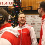 Radio Kielce. Szczypiorniści śpiewali kolędy (17 grudnia 2016) / Piotr Michalski / Radio Kielce