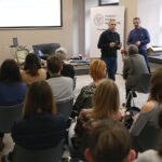 Drukarze prasy podziemnej opowiadali o swojej pracy (8 grudnia 2016) / Piotr Michalski / Radio Kielce