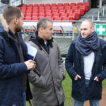 Kielce. Kierownicy drużyn młodzieżowych z wizytą na Kolporter Arena (2 grudnia 2016) / Piotr Michalski / Radio Kielce