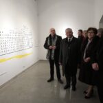 Wiceminister Piotr Gliński na wernisażu wystawy Fair Building (9 grudnia 2016) / Włodzimierz Batóg / Radio Kielce