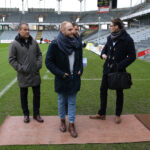 Kielce. Kierownicy drużyn młodzieżowych z wizytą na Kolporter Arena (2 grudnia 2016) / Piotr Michalski / Radio Kielce