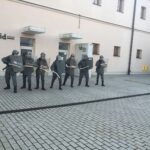 OMPiO. Rekonstrukcja dotycząca wydarzeń stanu wojennego (13 grudnia 2016) / Marlena Płaska / Radio Kielce