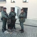 OMPiO. Rekonstrukcja dotycząca wydarzeń stanu wojennego (13 grudnia 2016) / Marlena Płaska / Radio Kielce