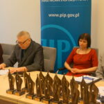 02.12.2016. Nagroda Głównego Inspektora Pracy dla dziennikarki Radia Kielce Ewy Okońskiej / Krzysztof Bujnowicz / Radio Kielce