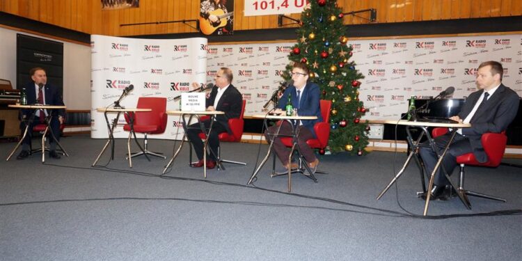 18.12.2016 Studio Polityczne Radia Kielce / Karol Żak / Radio Kielce