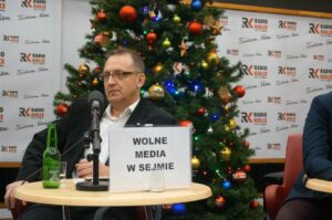 18.12.2016 Studio Polityczne Radia Kielce / Karol Żak / Radio Kielce