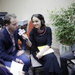 12.12.2016 Kazimierza Wielka. Terenowe studio Radia Kielce. "Choinka pod choinkę". / Jarosław Kubalski / Radio Kielce