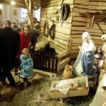 25.12.2016. Żywa szopka w kościele garnizonowym w Kielcach / Jarosław Kubalski / Radio Kielce