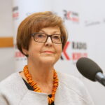 25.09.2016. Studio Polityczne. Poseł Prawa i Sprawiedliwości Maria Zuba / Kamil Król / Radio Kielce