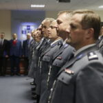 01.12.2016 Kielce. Uroczyste wprowadzenie nowych komendantów powiatowych. / Jarosław Kubalski / Radio Kielce