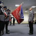 01.12.2016 Kielce. Uroczyste wprowadzenie nowych komendantów powiatowych. Inspektor Tomasz Śliwiński. / Jarosław Kubalski / Radio Kielce