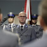 01.12.2016 Kielce. Uroczyste wprowadzenie nowych komendantów powiatowych. Inspektor Tomasz Śliwiński. / Jarosław Kubalski / Radio Kielce